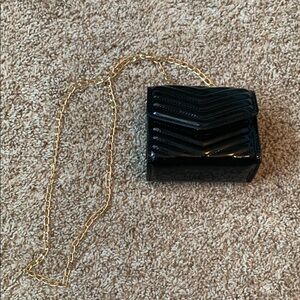 Mini Black Chain Bag